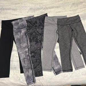 Bundle of Wunder Under Crop Leggings